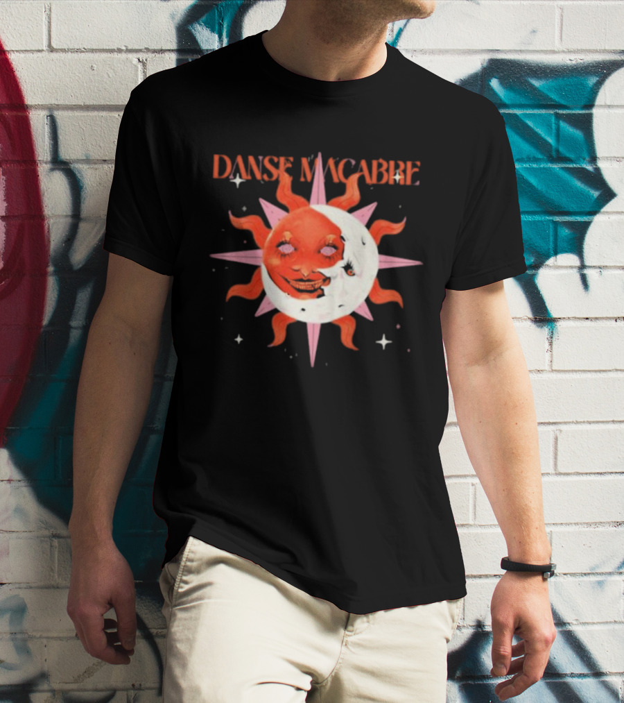 Danse Macabre Sun And Moon Galactic T-Shirt