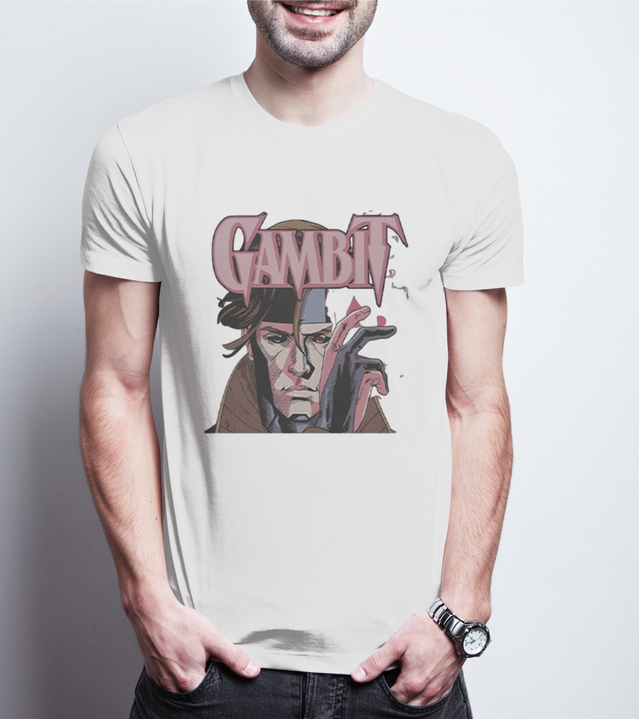 Gambit X-men Iconic Superhero Character T-Shirt