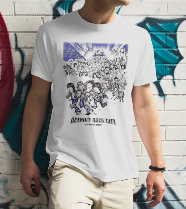 Kiss Band August 13 1999 Detroit Rock City Kiss The Rules Goodbye T-Shirt