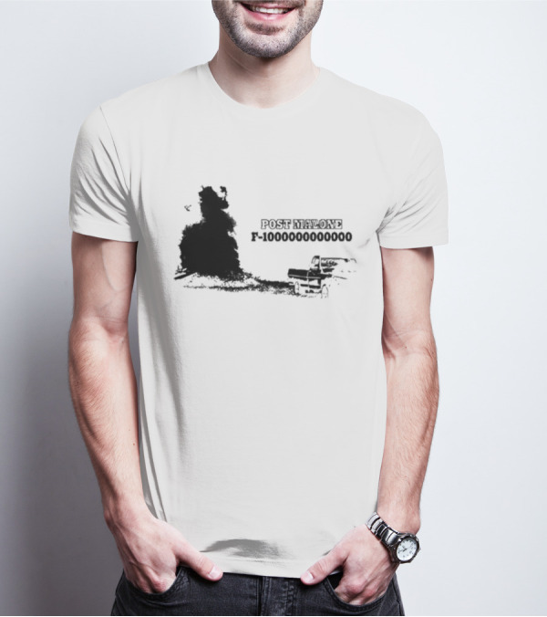 Post Malone F-1000000000000 Yellow Truck Scene T-Shirt