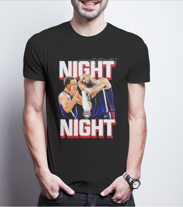 NIGHT NIGHT PREMIUM Steph Curry New T-Shirt