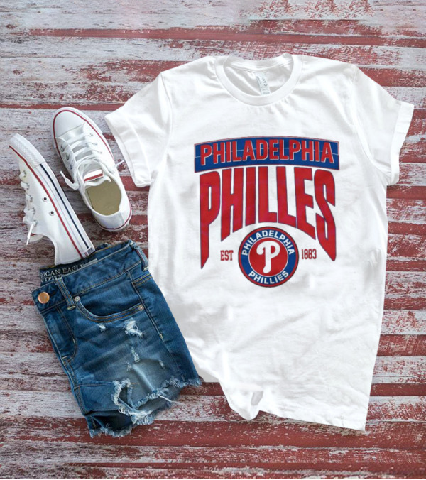 Philadelphia Phillies Est. 1883 Vintage Baseball T-Shirt