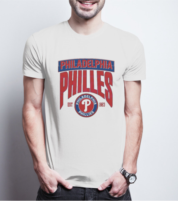 Philadelphia Phillies Est. 1883 Vintage Baseball T-Shirt