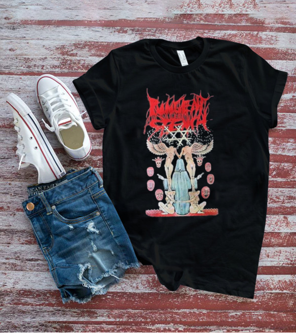 Pungent Stench Smut Kingdom Faces Angelic Figures And Mask Icons T-Shirt
