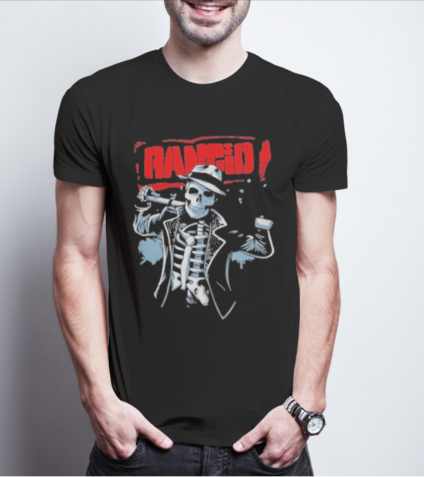 Rancid Bo Knows Skele Tim North America Tour T-Shirt