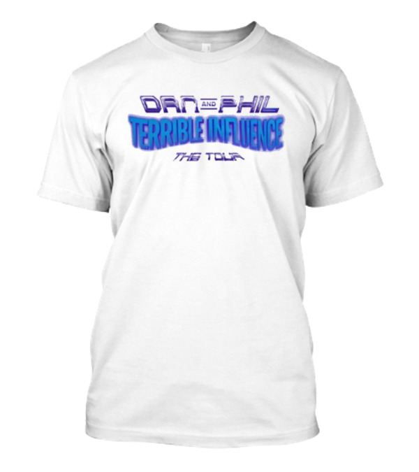 Dan And Phil Terrible Influence The Tour T-Shirt
