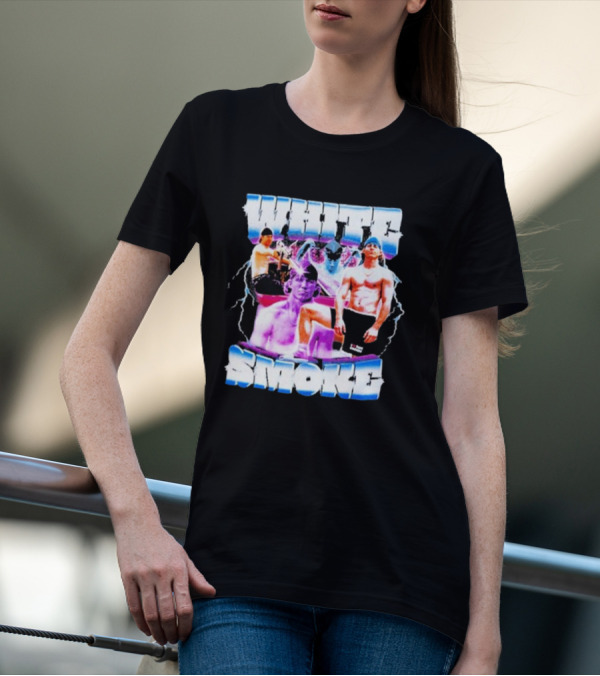 Danny Duncan White Smoke Shirt Lightning And Muscle Edition T-Shirt