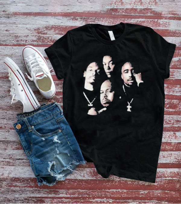 Death Row Records Classic Iconic Figures Collaboration T-Shirt