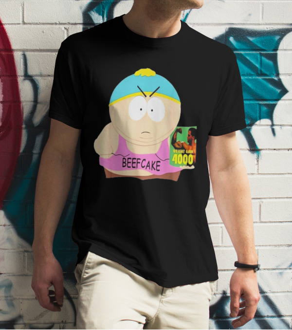 Eric Cartman Beefcake Weight Gain 4000 Promotion 2000 T-Shirt