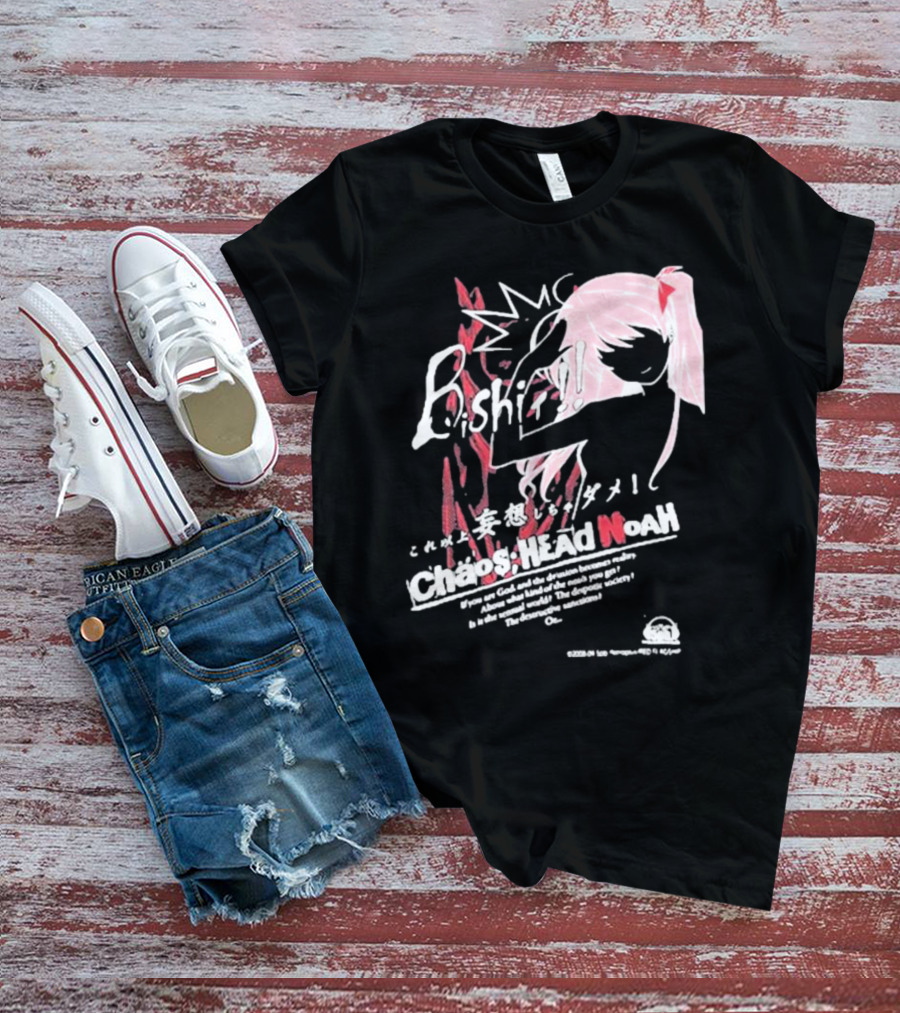 Chaos Head Noah Bishōjo Anime Waifu Manga Styling T-Shirt