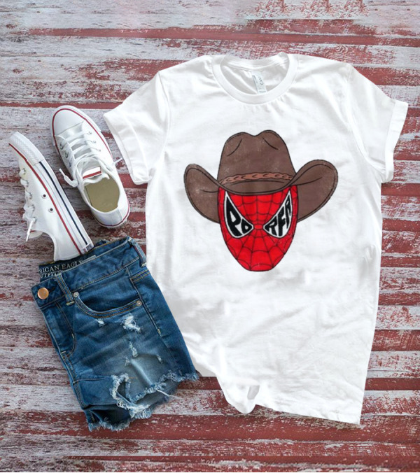 Por Favor Porfa Man Spider Cowboy Mask T-Shirt