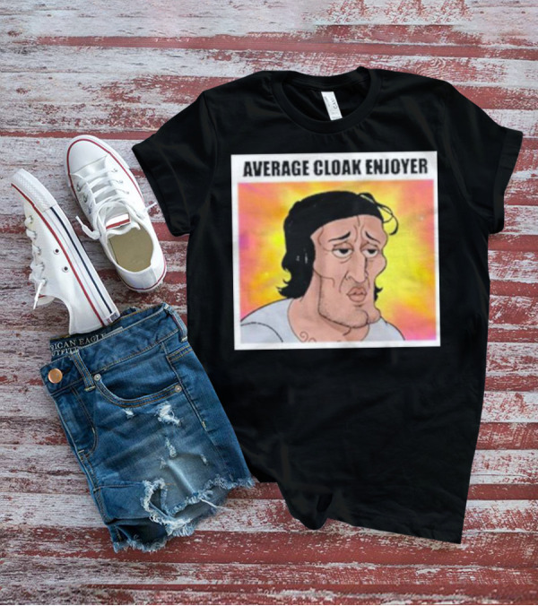 Average Cloak Enjoyer Parody Meme Comic T-Shirt