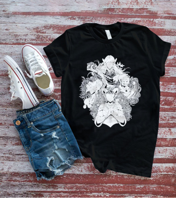 Critical Role Healing Party Characters T-Shirt