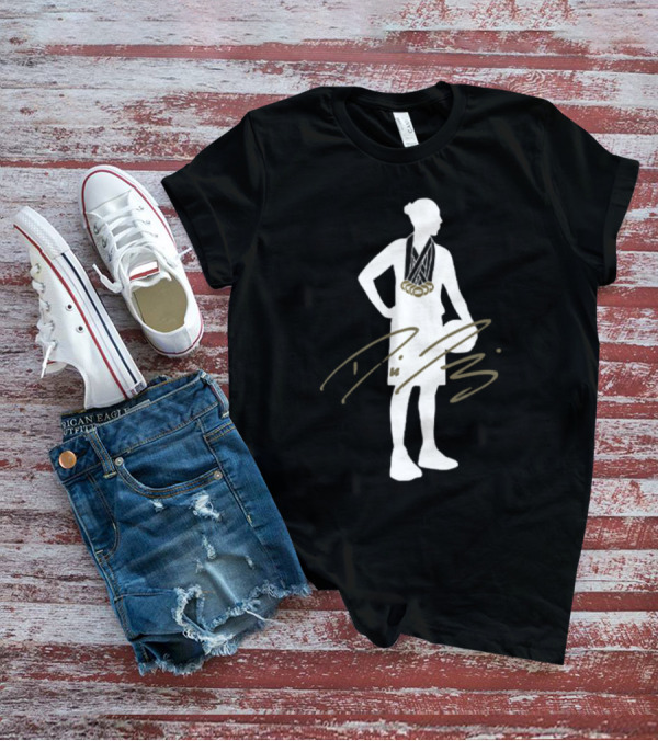 Diana Taurasi 6x Gold Medalist Silhouette With Signature T-Shirt