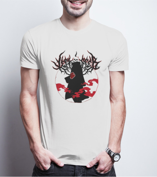 Left To Suffer Ninja Skull Shadow Red Cloud T-Shirt