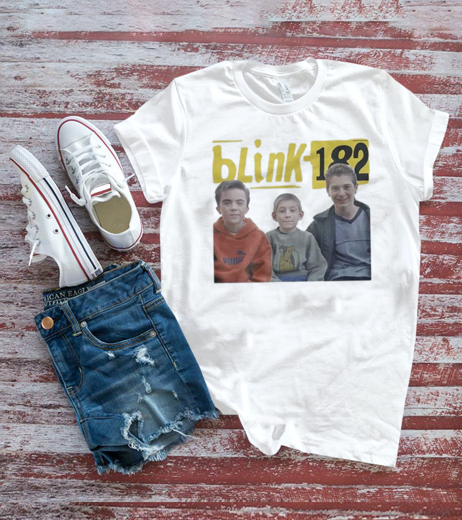 BLInK 182 Malcolm In The Middle Kids T-Shirt