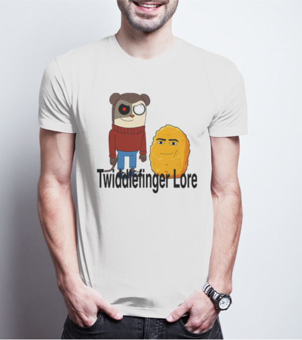 Twiddlefinger Lore Max And Nugget Cartoon Characters T-Shirt