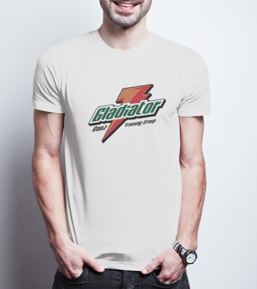Channingcrowder Gladiator Gunz Training Group Thunderbolt T-Shirt