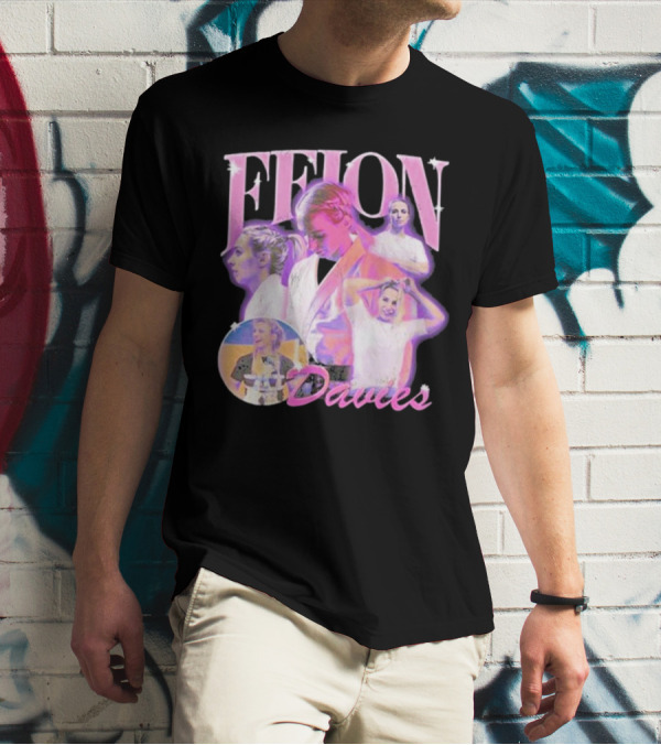 Ffion Davies Vintage Bootleg Pastel Collage T-Shirt