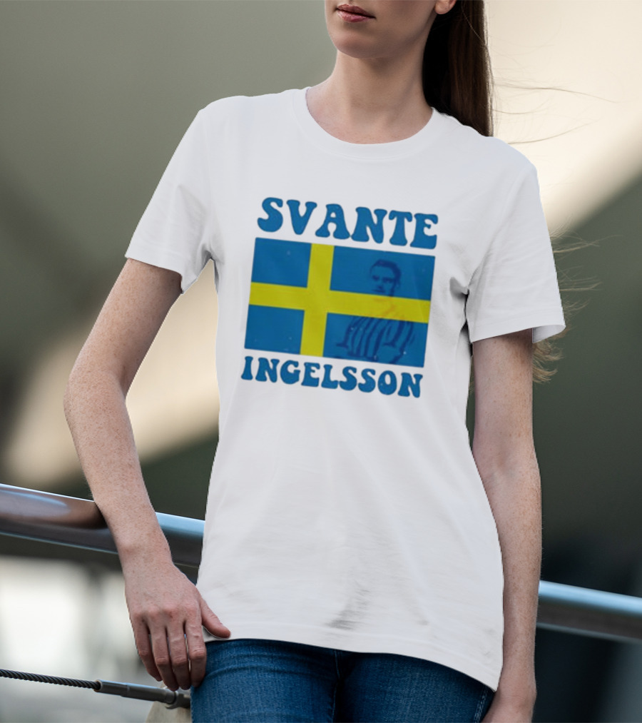 Svante Ingelsson Swedish Flag Sheffield Wednesday EFL T-Shirt