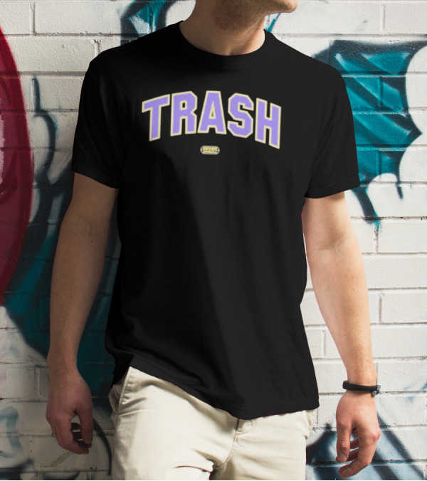Trash Tuesday Trash Esther And Khalyla Purple T-Shirt
