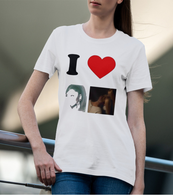 I Love Ariana Grande Cameron Fan Art Duo T-Shirt