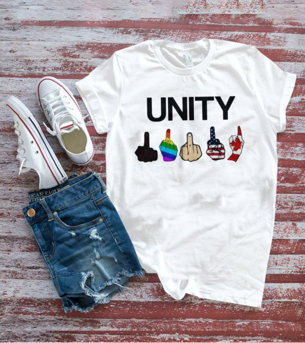 UNITY Hang Over Gang Funny Flags Diversity T-Shirt