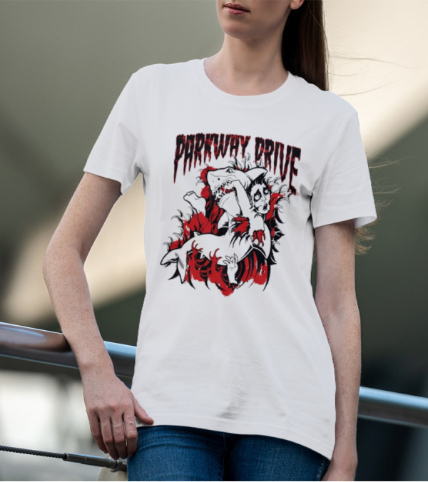 Parkway Drive Blood In The Water Shark Attack T-Shirt