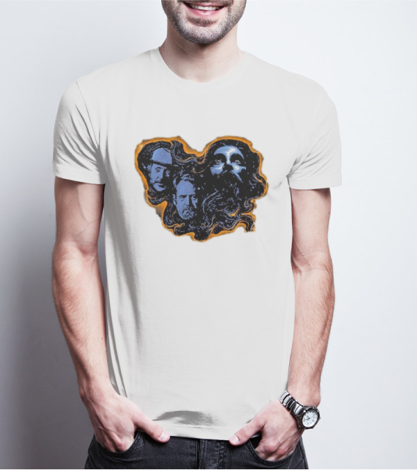 The White Buffalo A Freight Train Through The Night Faces And Mystical T-Shirt