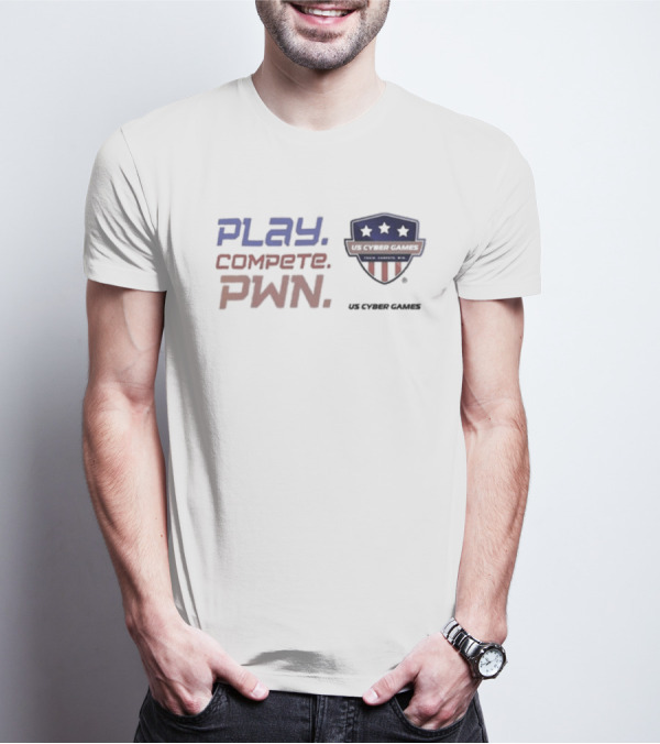 US Cyber Games Play Compete PWN T-Shirt