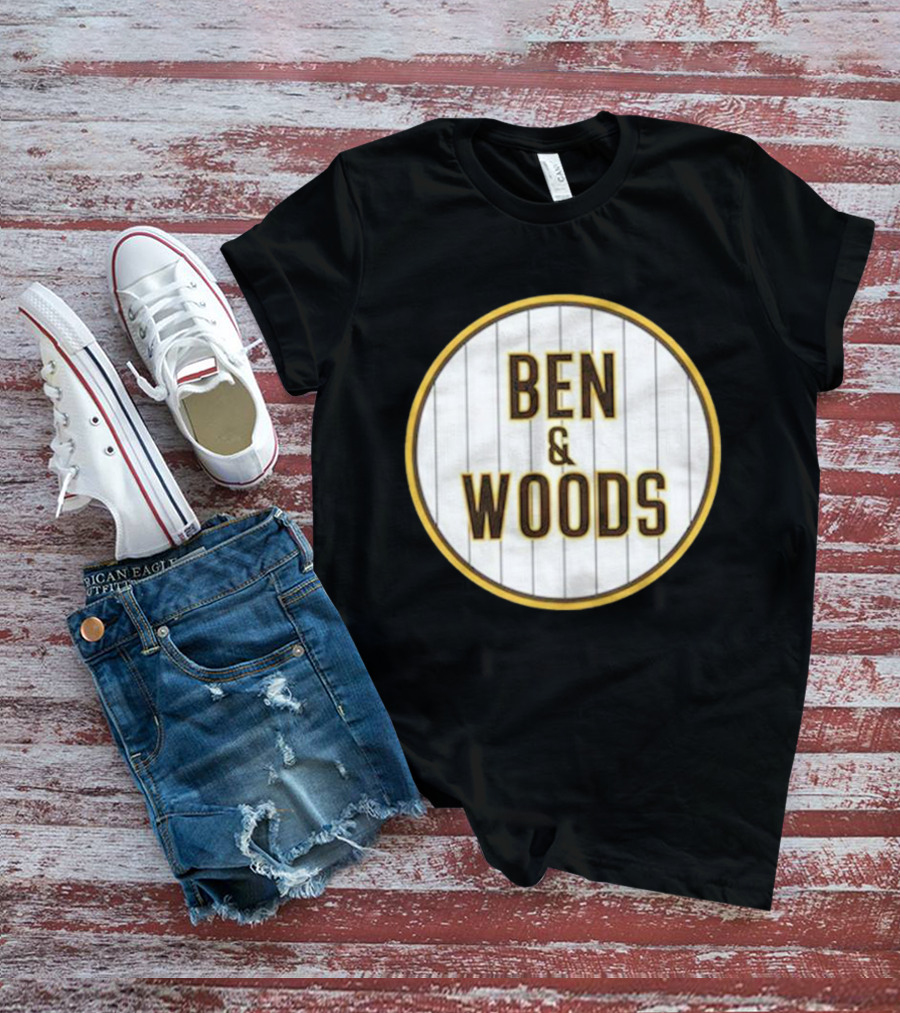 Yu Darvish Ben And Woods Pinstripe Circle T-Shirt