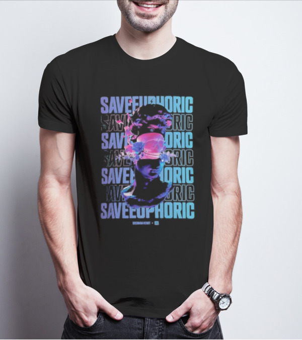 Brennan Heart Save Euphoric Multilayered Neon T-Shirt