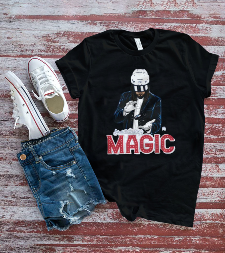 Broadway Magic Hockey Helmet Wizard T-Shirt