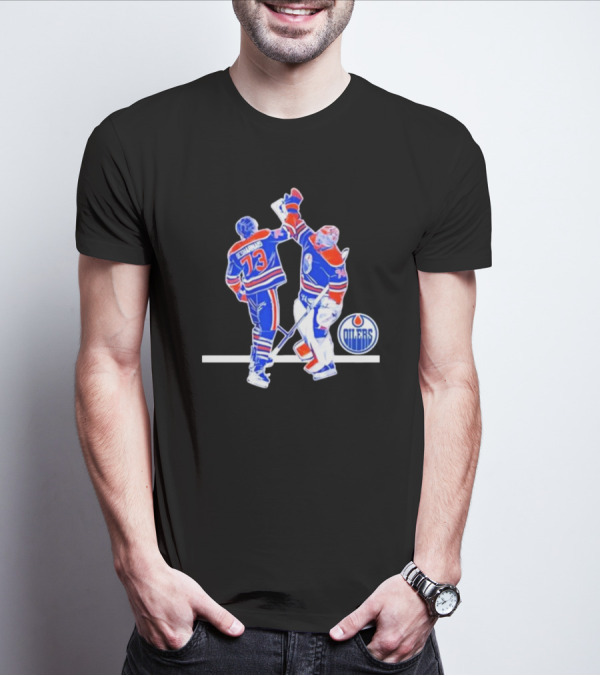 Edmonton Oilers Vinny Skinny Winny High-Five T-Shirt