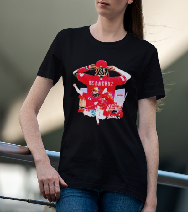 Elly De La Cruz Cincinnati Baseball Player Jersey T-Shirt