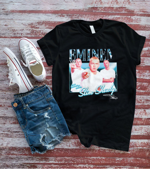 Eminem Chka Chka Slim Shady Eminem Merch T-Shirt