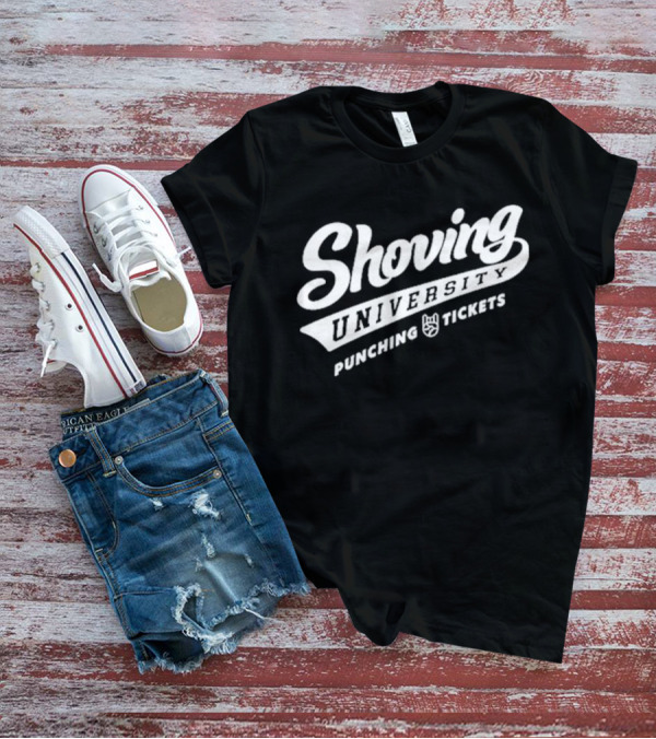 Paul Skenes Shoving University Punching Tickets T-Shirt
