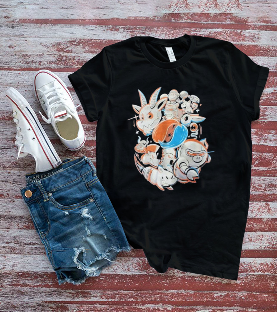 Extremely Cool Adofai Iconic Characters Compilation T-Shirt