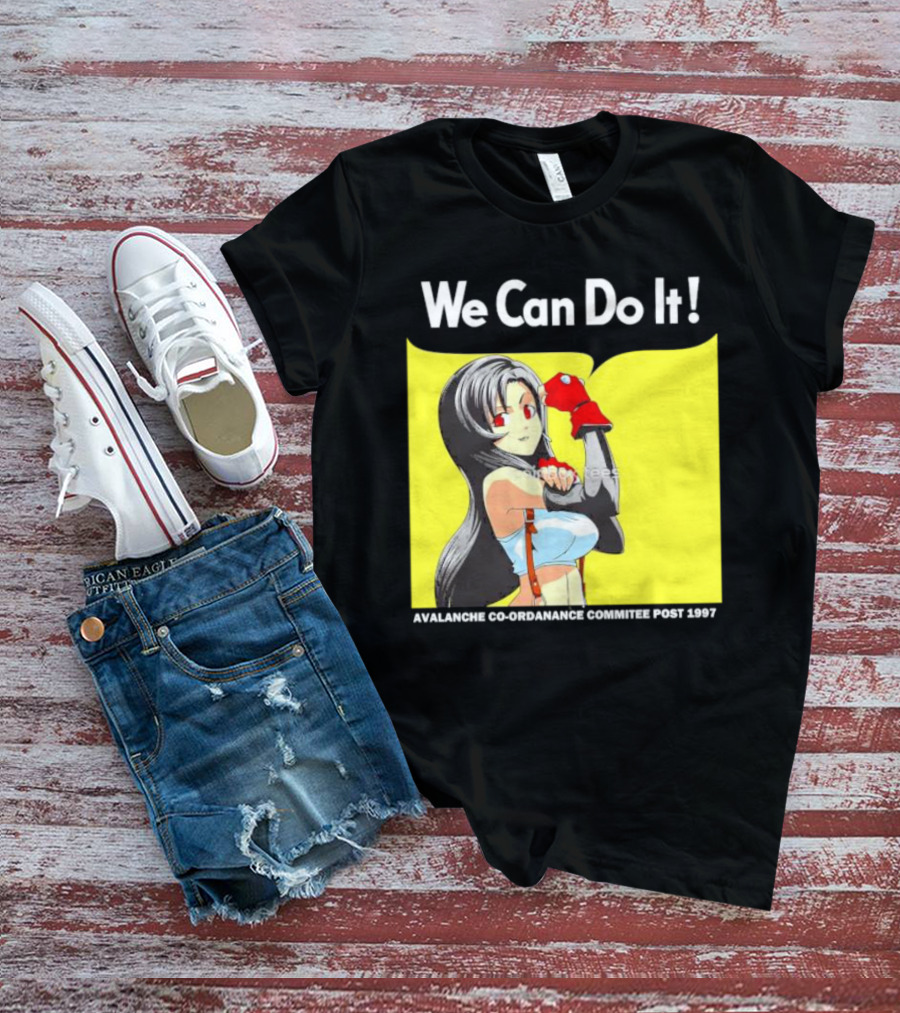 We Can Do It Avalanche Co-Ordanance Committee Post 1997 T-Shirt
