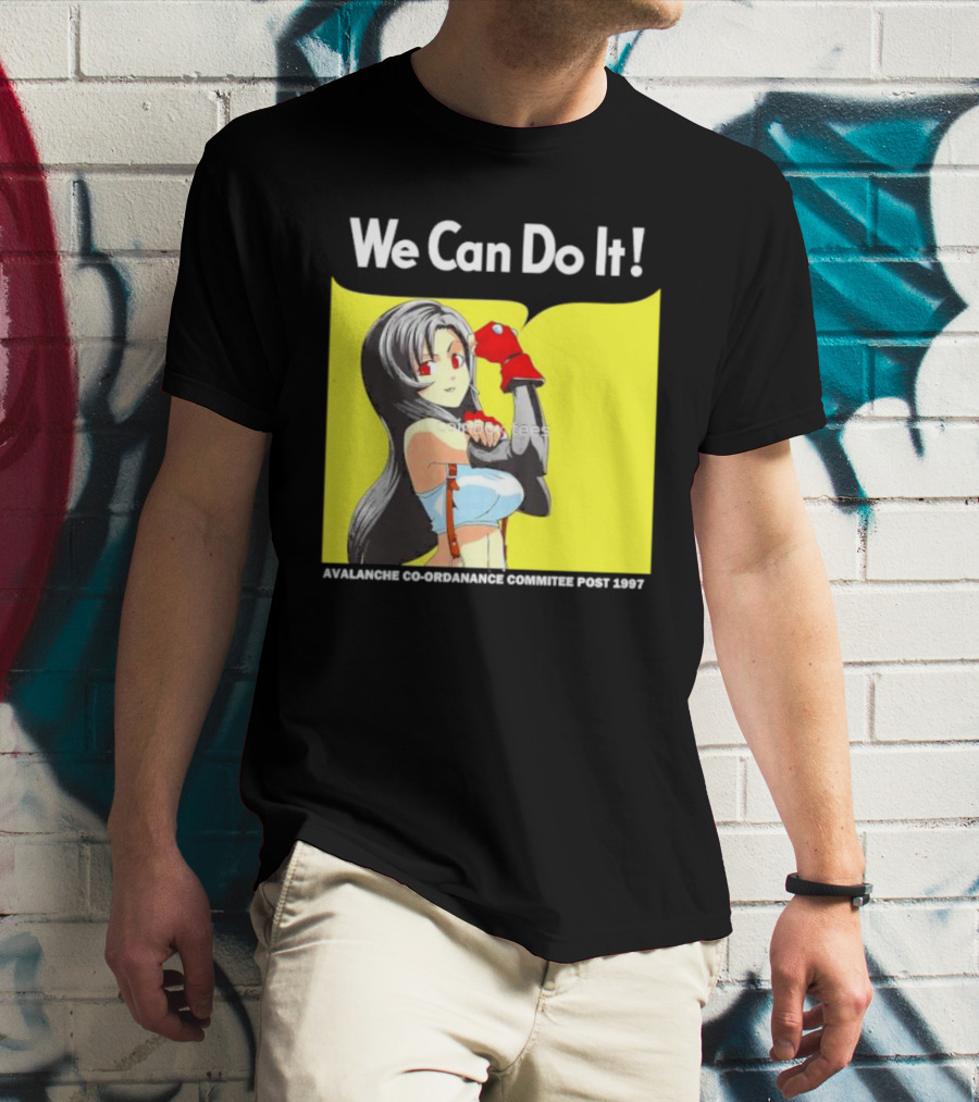 We Can Do It Avalanche Co-Ordanance Committee Post 1997 T-Shirt