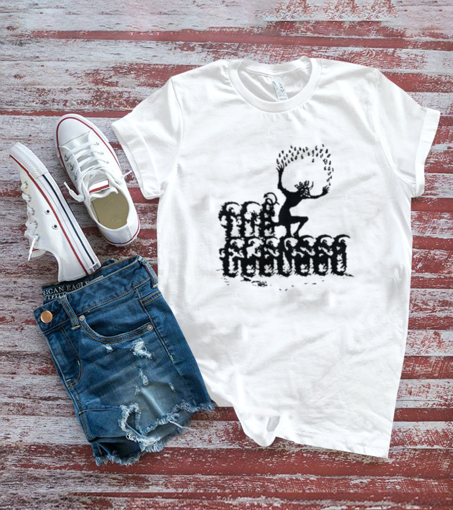 The Flenser Evil Twin Dancing Shadow Figure White T-Shirt