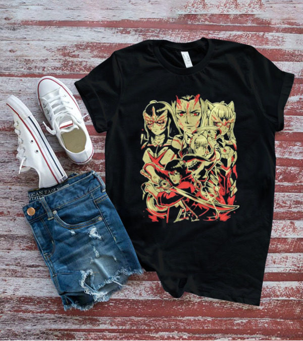 Cycle Of Life And Death Anime Warriors T-Shirt