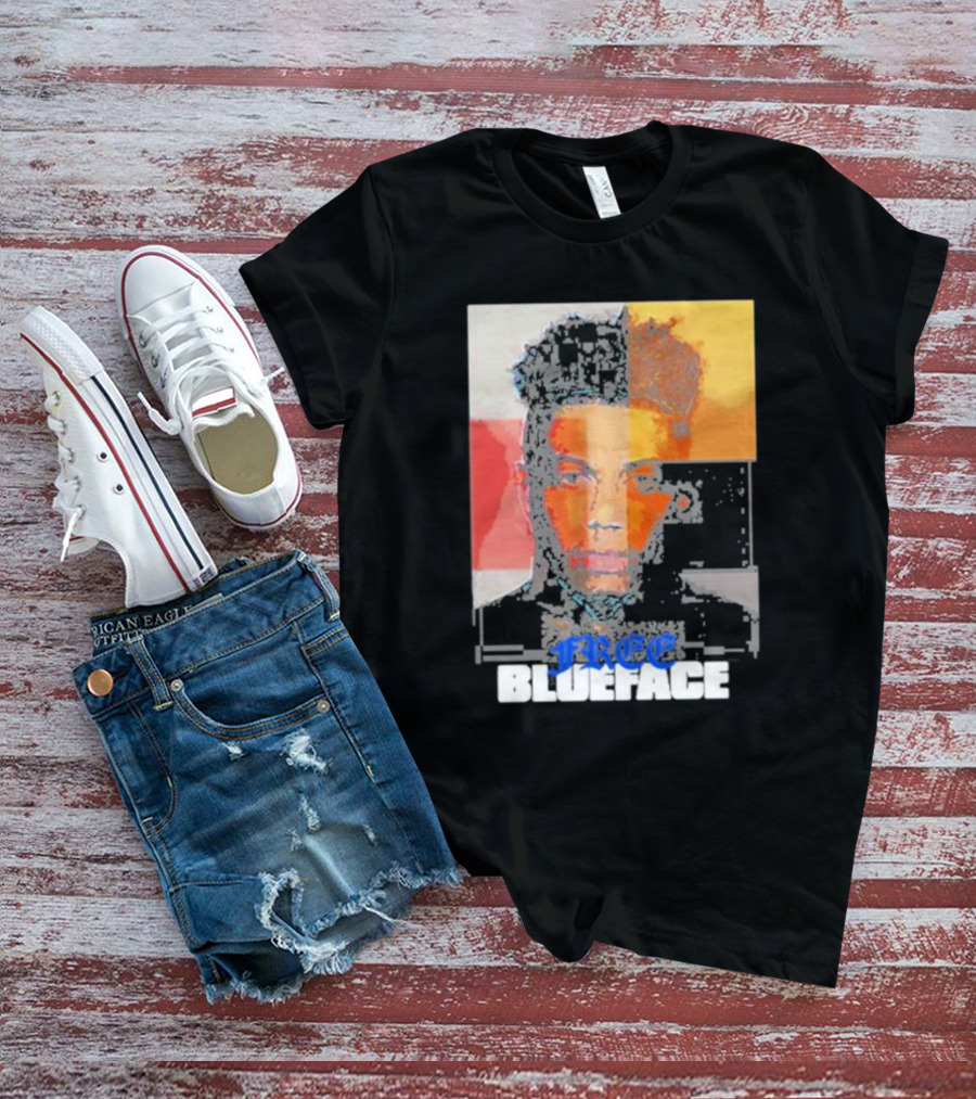 Free Blueface Dinero Jones Album Multicolor T-Shirt