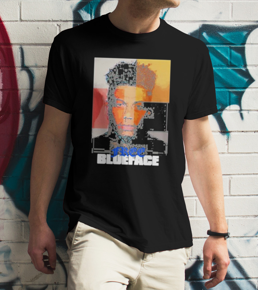 Free Blueface Dinero Jones Album Multicolor T-Shirt
