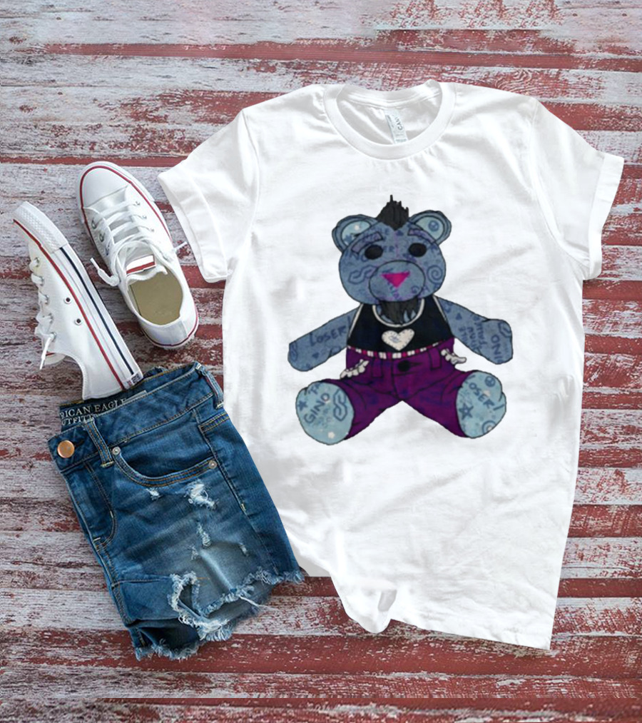 Doodle Bear Killian Krowe Bear Loser One Gino T-Shirt