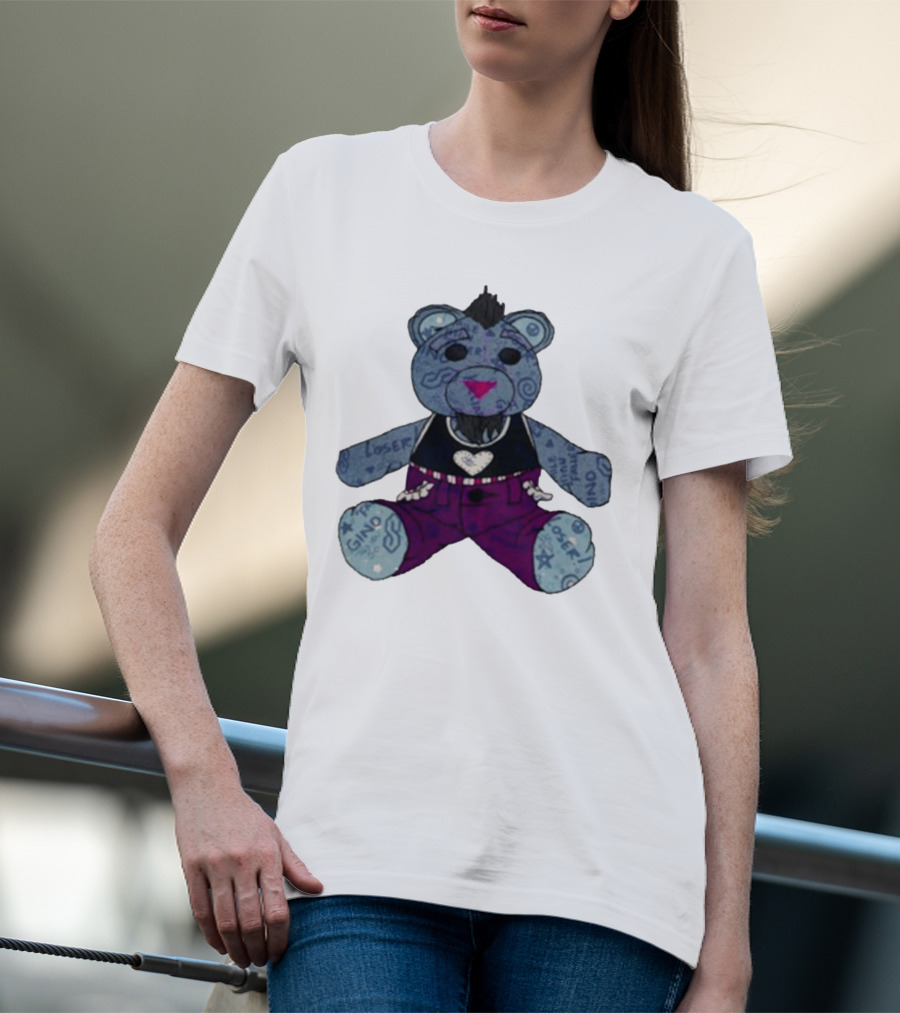 Doodle Bear Killian Krowe Bear Loser One Gino T-Shirt