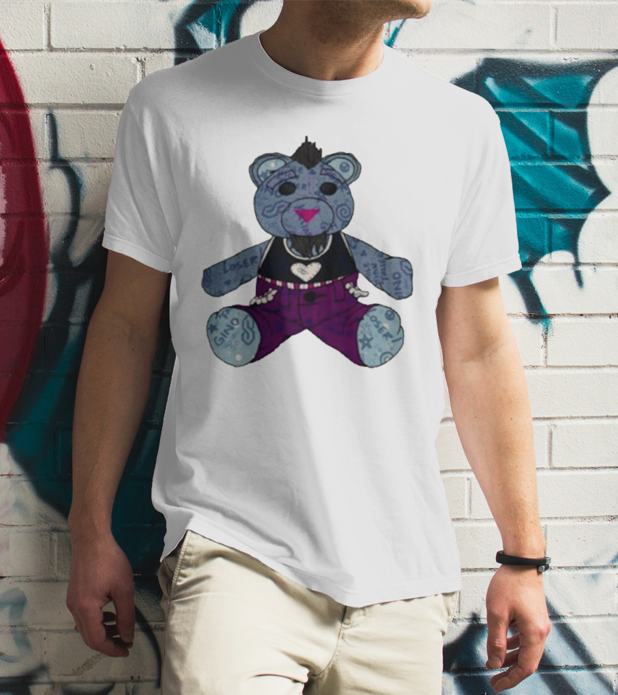 Doodle Bear Killian Krowe Bear Loser One Gino T-Shirt