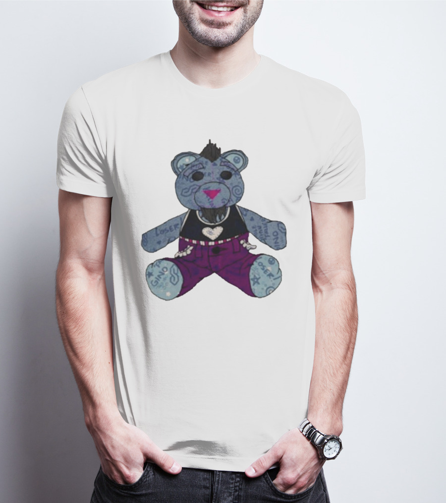 Doodle Bear Killian Krowe Bear Loser One Gino T-Shirt