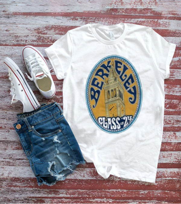 Berkeley Class Of 24 Sather Tower Oval T-Shirt