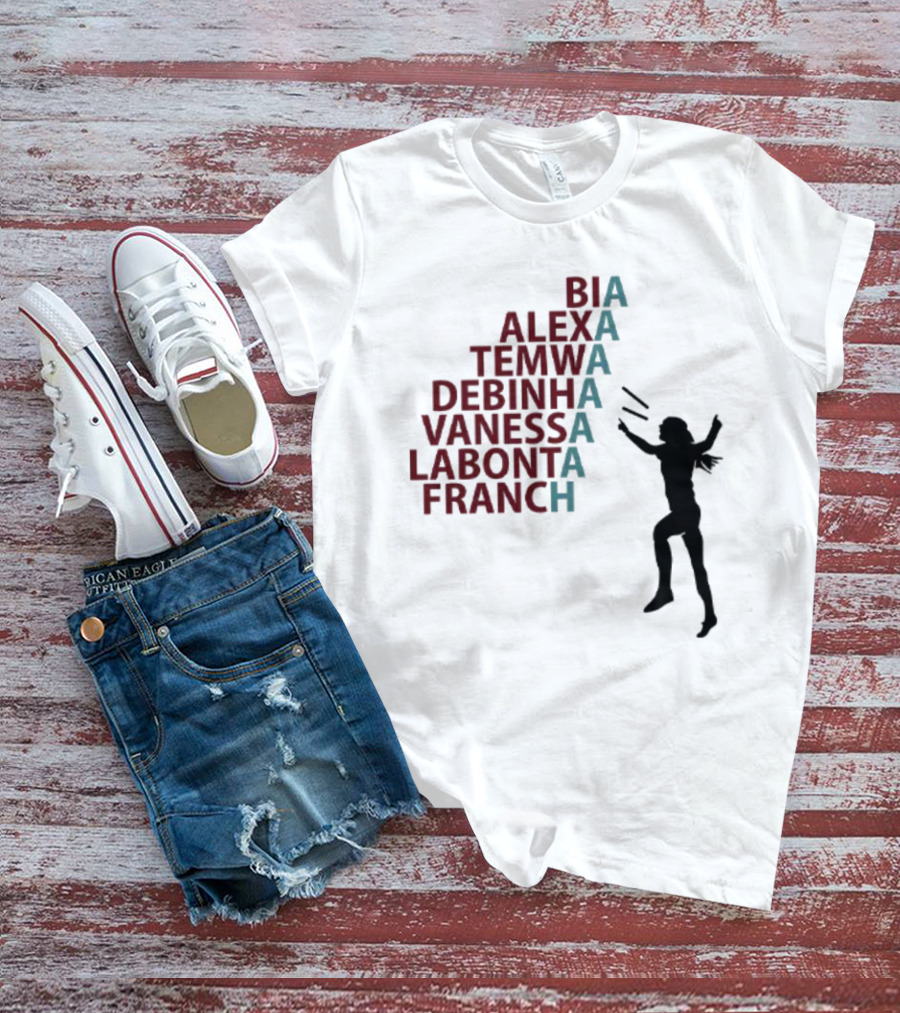 Bia Alexa Temwa Debinha Vaness Labonta Franch Volleyball Player T-Shirt